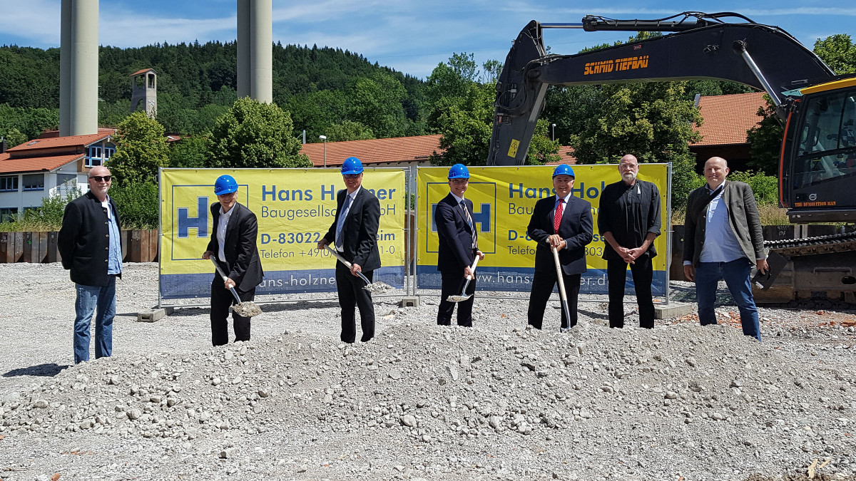 Spatenstich Gesundheitszentrum Hausham